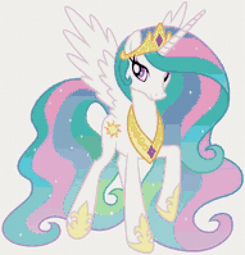 Princess Celestia - принцесса селестия, my little pony, mlp - предпросмотр