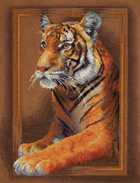 благородный тигр - животные - оригинал