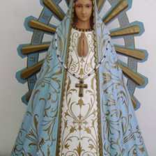 Схема вышивки «Virgen de Lujan»