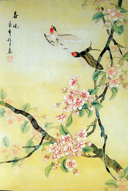 Китайская живопись № 1 - живопись, искусство, картина, китай - оригинал