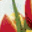 Предпросмотр схемы вышивки «тюльпаны» (№978606)