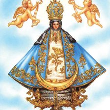 Схема вышивки «Virgen de San Juan de los Lagos»