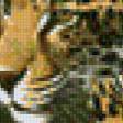 Предпросмотр схемы вышивки «леопард» (№992362)