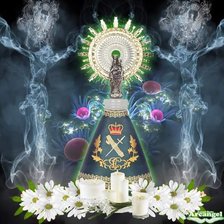 Схема вышивки «Virgen del Pilar patrona»