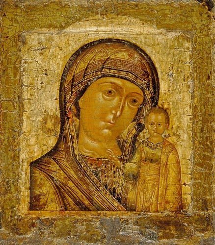Икона Казанской Божьей Матери - икона казанской божьей матери - оригинал