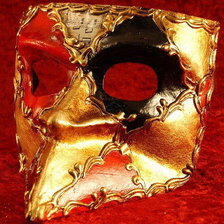 Оригинал схемы вышивки «Венецианская маска Баута мастер» (№995822)