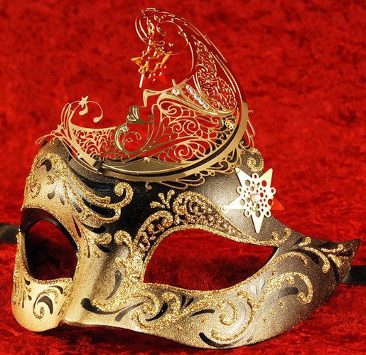 Венецианская маска Дама - дама, маска, венецианская маска - оригинал