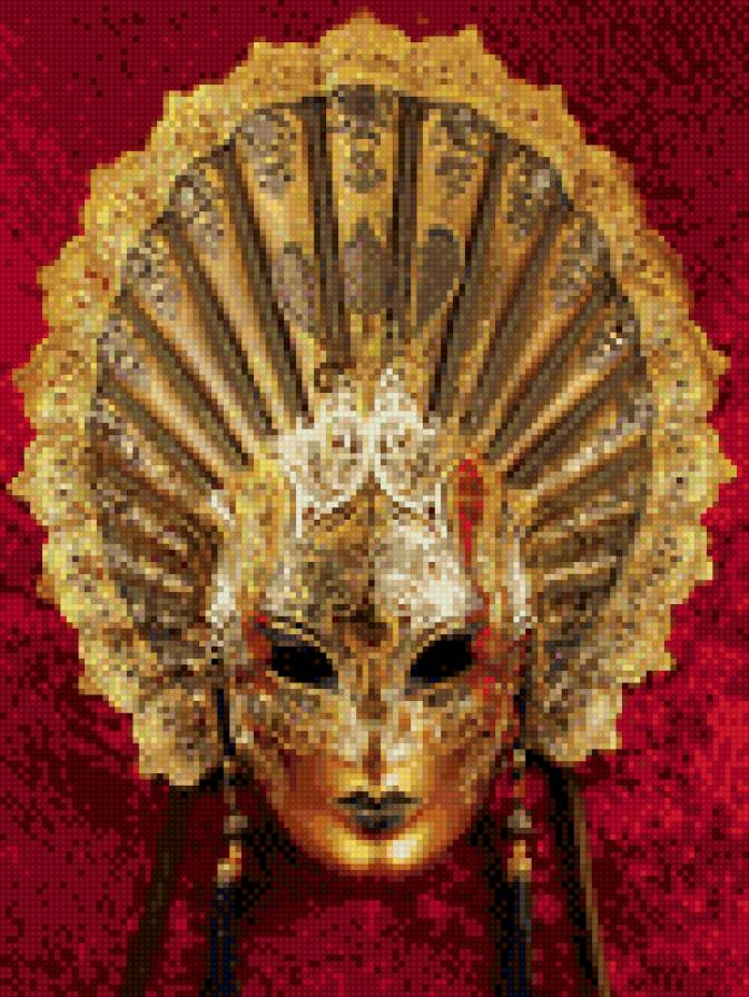 Венецианская маска Догаресса - маска, догаресса, венецианская маска - предпросмотр
