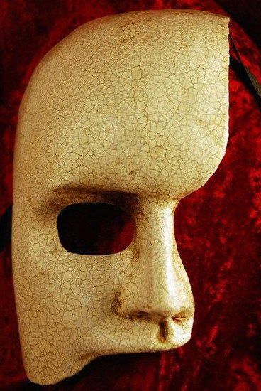 Венецианская маска Призрак оперы - призрак оперы, венецианская маска, маска - оригинал