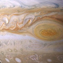 Схема вышивки «Планета Юпитер. Шторм»
