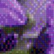 Предпросмотр схемы вышивки «фиолетовая нежность» (№999809)