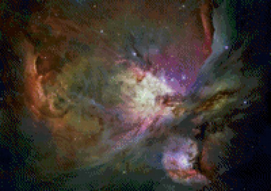 Космос. Туманность Ориона - туманность, космос, звезды, орион - предпросмотр