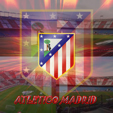 Схема вышивки «Atletico de Madrid Walpaper»