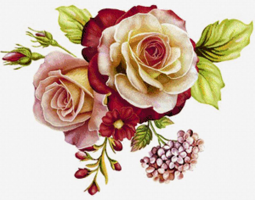Букет - букет, цветок, розы, цветы, роза - предпросмотр