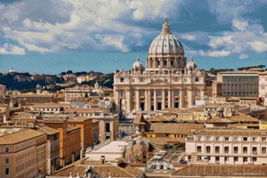 Собор Святого Петра в Ватикане - города, ватикан, италия, рим - предпросмотр