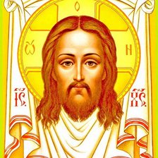 Схема вышивки «Икона Иисуса Христа -Спас Нерукотворный-»