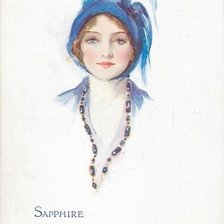 Схема вышивки «Sapphire»