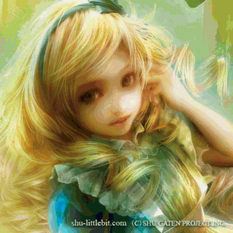 Алиса (Shu Mizoguchi) - дети, фэнтези, сказка, девочка - предпросмотр