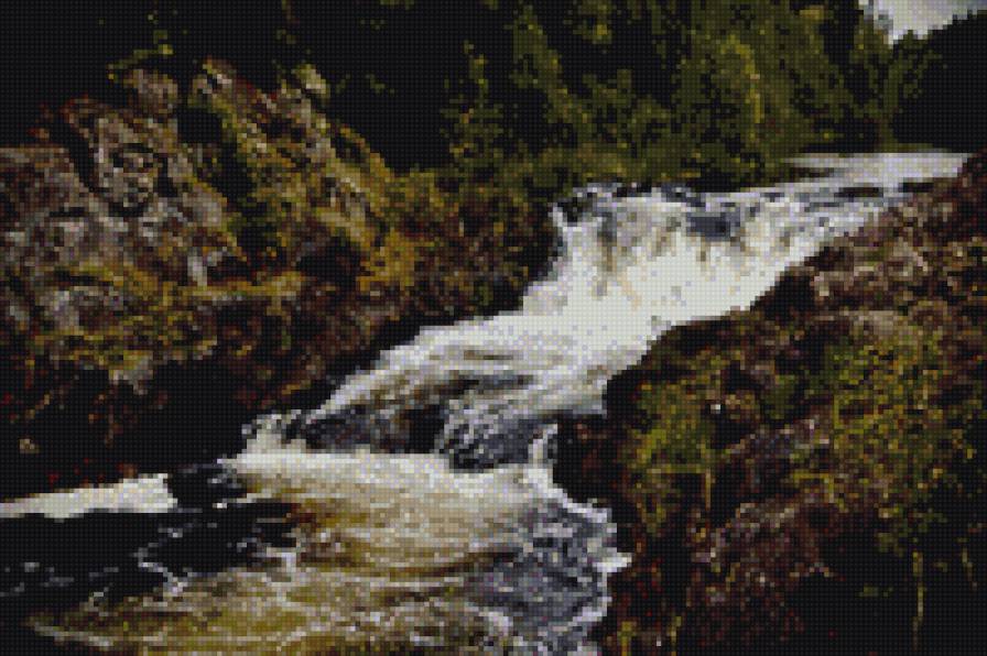 Кивач - кивач, водопад, карелия - предпросмотр