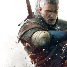 Схема вышивки «The witcher 3»