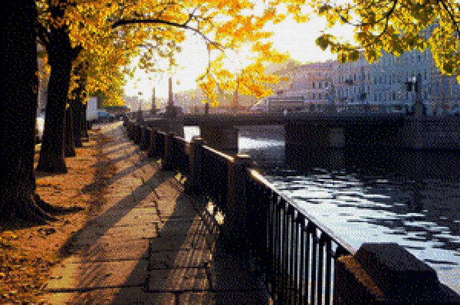 Осень в Питере - осень, питер, каналы - предпросмотр