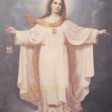 Схема вышивки «Virgen de la Merced»