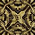 Предпросмотр схемы вышивки «Черно-золотой орнамент» (№1026060)