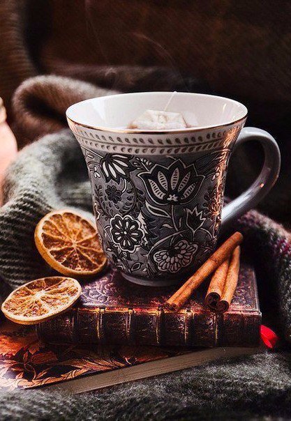 Кружечка чая - дом, тепло, чай, уют, счастье - оригинал