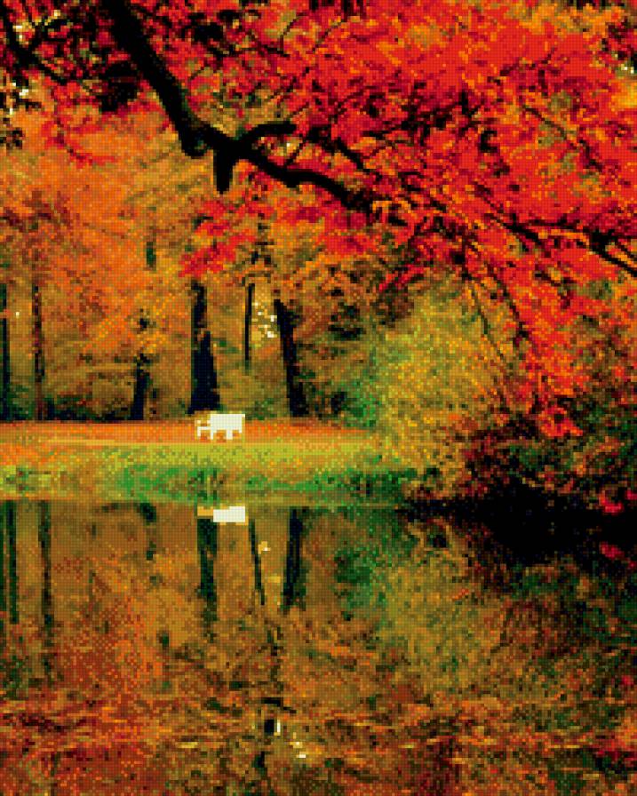 осень в парке - природа - предпросмотр