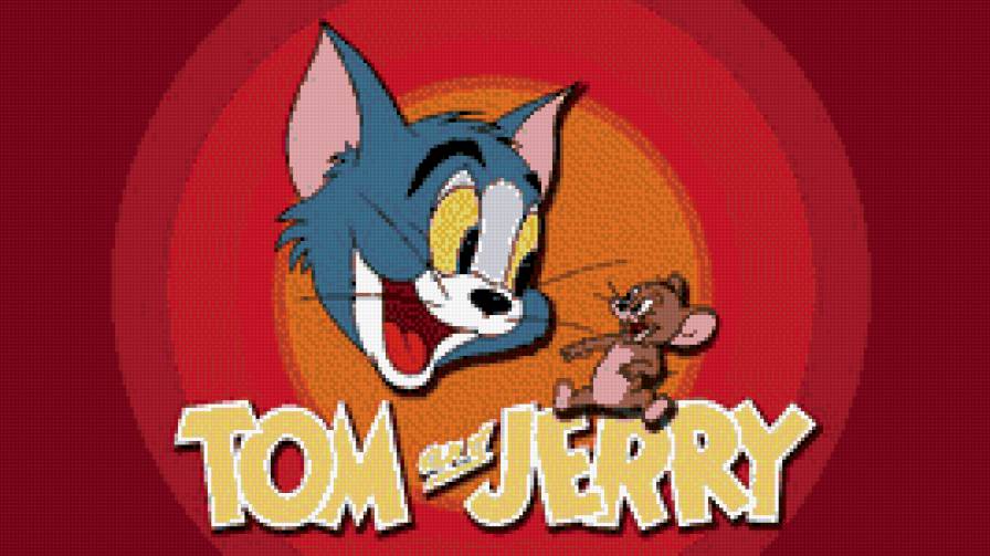 Том и Джерри - мышь, том, кот, мультфильм, джерри - предпросмотр