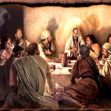 Схема вышивки «La Eucaristia-Banquete del Señor»
