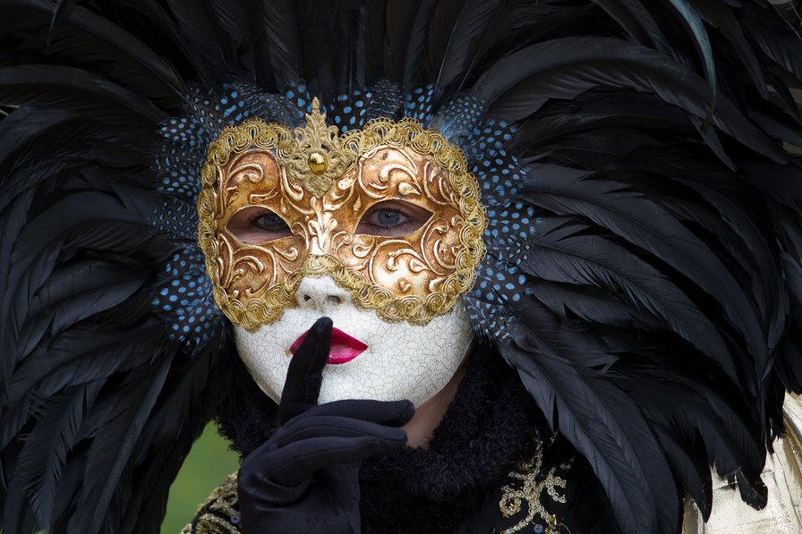 Венеция маскарад - маскарад, девушка, венеция, италия, карнавал, маска - оригинал