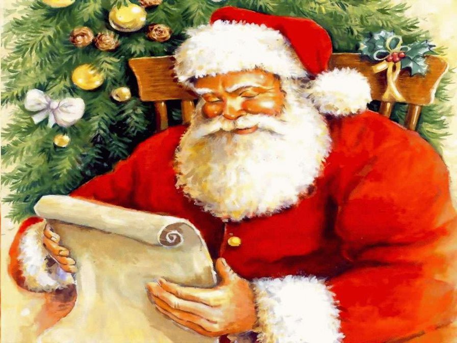 Санта Клаус - новый год, дед мороз, санта клаус, санта - оригинал