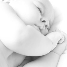 Оригинал схемы вышивки «спящий малыш» (№1039446)