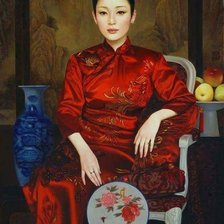 Схема вышивки «Gehisa-Jian Guo Fang»
