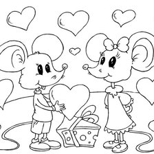 мышки и сердце