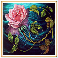 Оригинал схемы вышивки «роза» (№1042463)