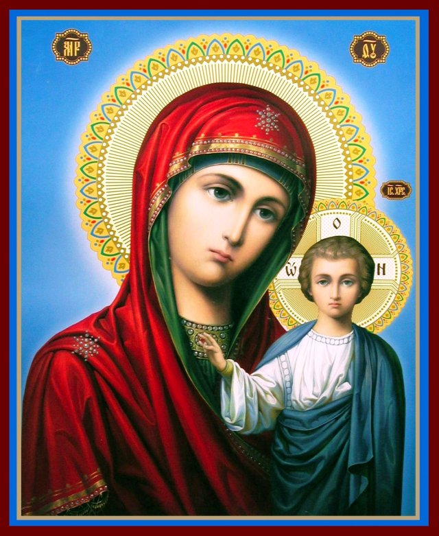 казанская икона божьей матери - религия - оригинал