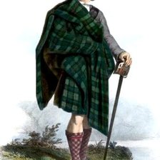 Оригинал схемы вышивки «шотландец» (№1053597)