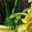 Предпросмотр схемы вышивки «натюрморт с цветами и фруктами» (№1056839)