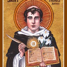 Схема вышивки «SAINT THOMAS AQUINAS»