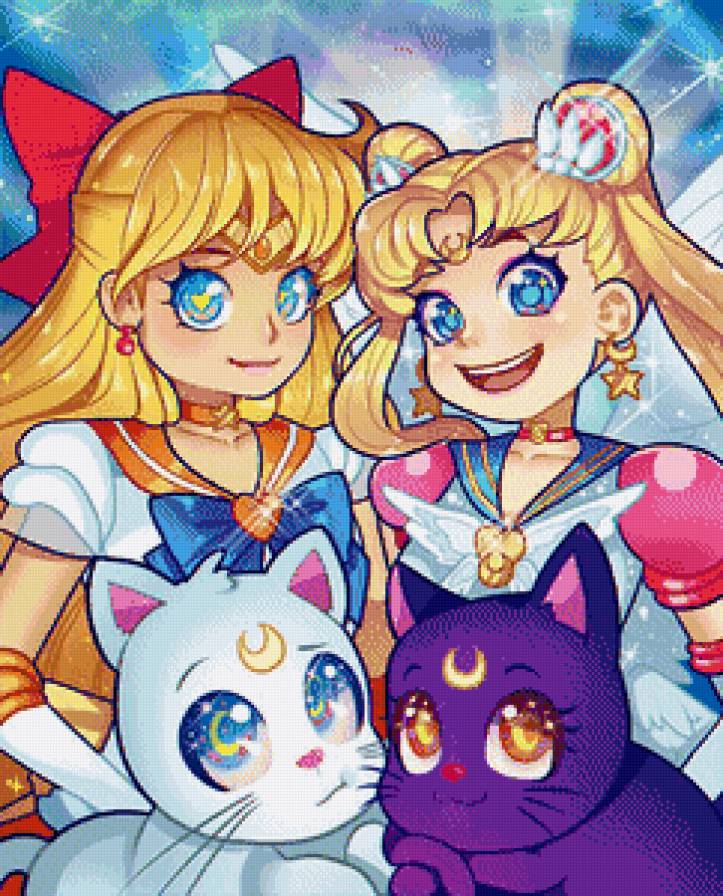 Sailor moon - сейлор мун, аниме - предпросмотр