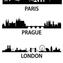 Схема вышивки «Prague london istambul»