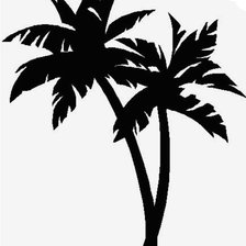 Схема вышивки «Palm tree»