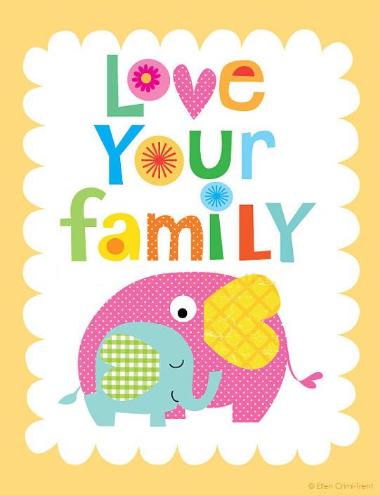 Love your family - оригинал