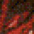 Предпросмотр схемы вышивки «фрагмент2 картины " водяные змеи" Г.Климт» (№1085362)