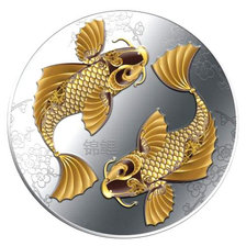 Оригинал схемы вышивки «Рыбки» (№1086053)