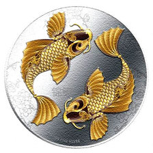 Оригинал схемы вышивки «Рыбки» (№1086055)
