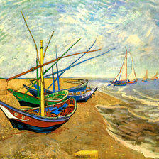 Ван Гог лодки