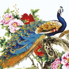 Оригинал схемы вышивки «Peacock» (№1091951)